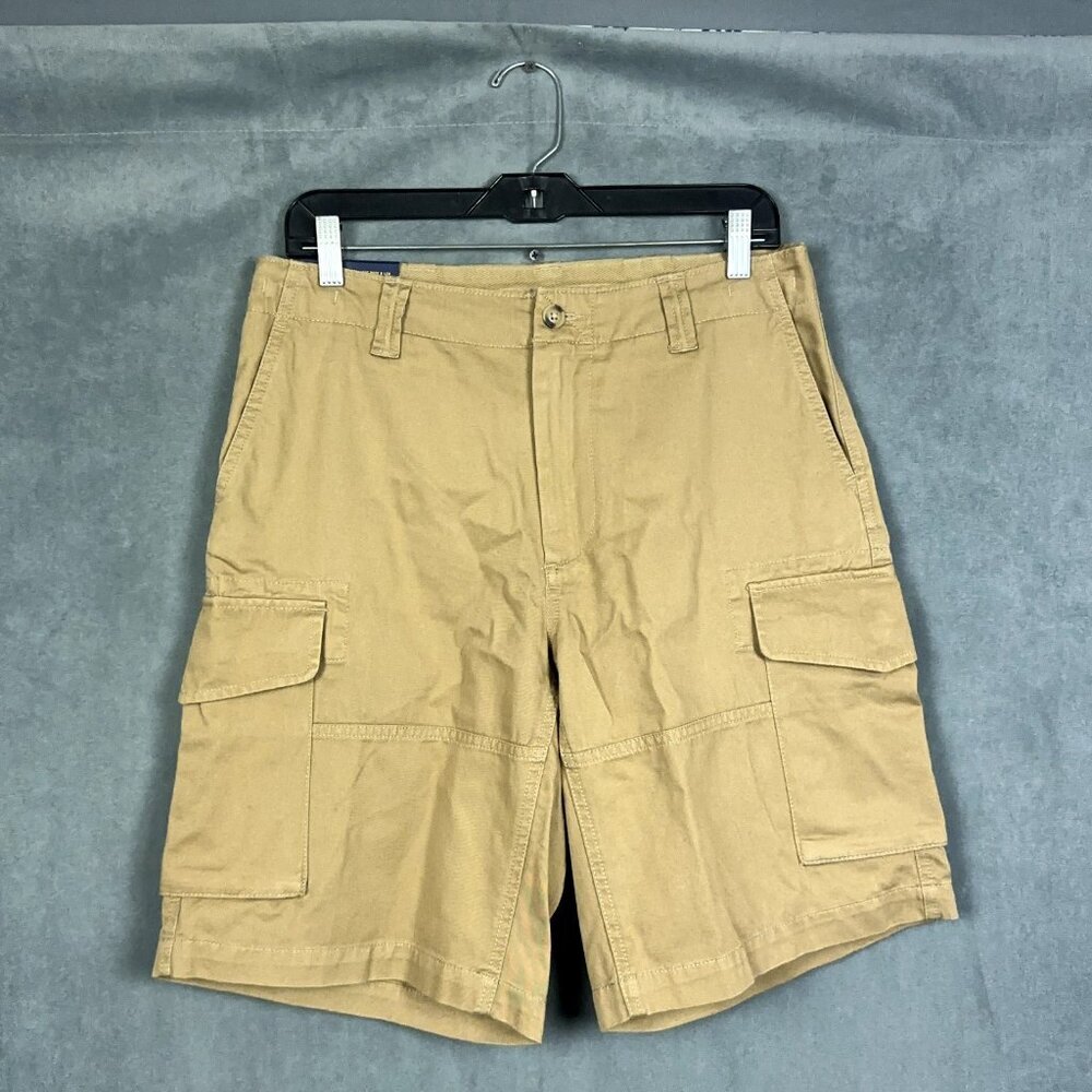 Polo Ralph Lauren Cargo Shorts Mens Size 29 Khaki Relaxed Fit 10" NWOT